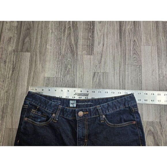 (3/$35) Mossimo Size 8 Pockets Ankle Skinny Fit 3 Premium Denim Blue Jeans - Picture 8 of 12